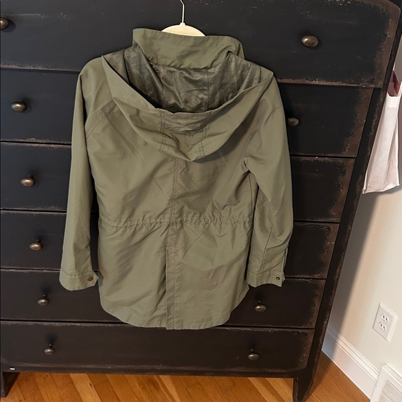 O'Neill Khaki Green Hooded Jacket - Picture 2 of 4